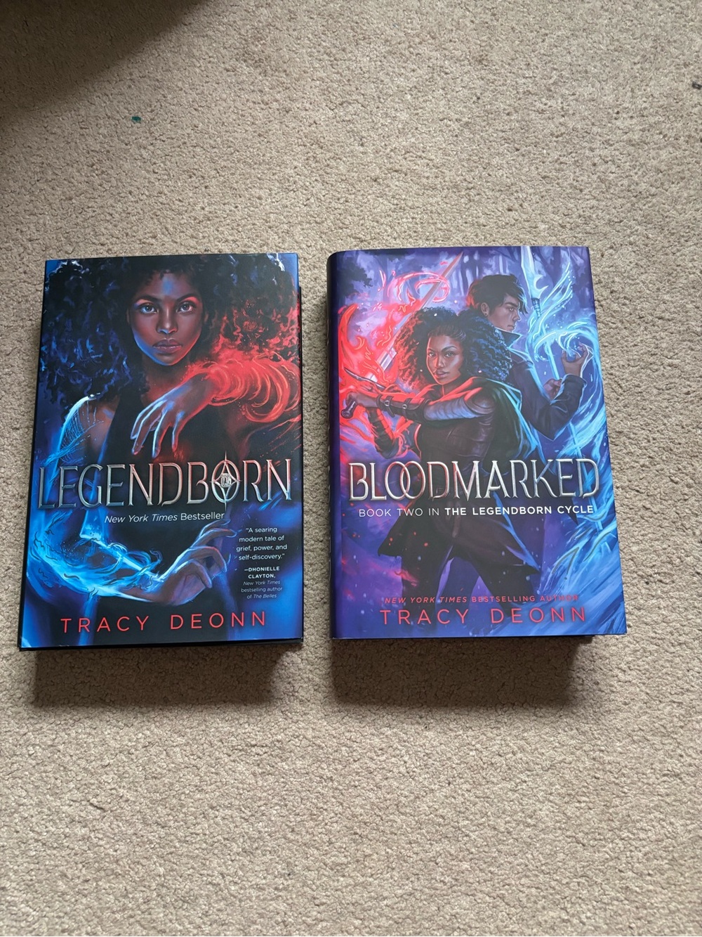 Legendborn & Bloodmarked Hardcover Set by Tracy Deonn Complete Legendborn Cycle